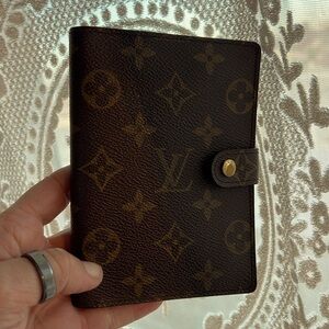 Louis Vuitton Monogram Brown Canvas Wallet Organizer